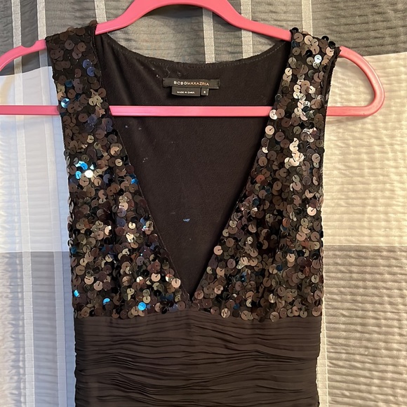BCBG Sequin Cocktail Dress - Picture 2 of 5